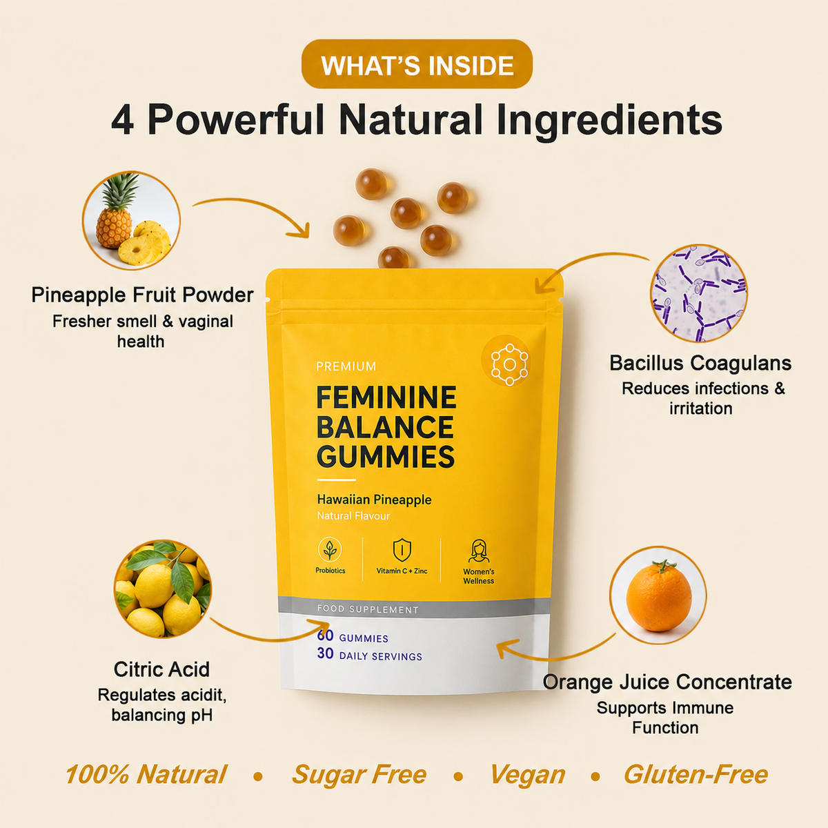 HERBALEA® Premium Daily Balance Gummies